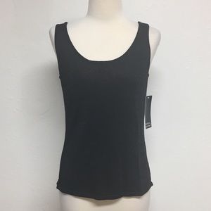 LAST PRICE⬇️ BNWT Papell Studio Black Glitter Tank